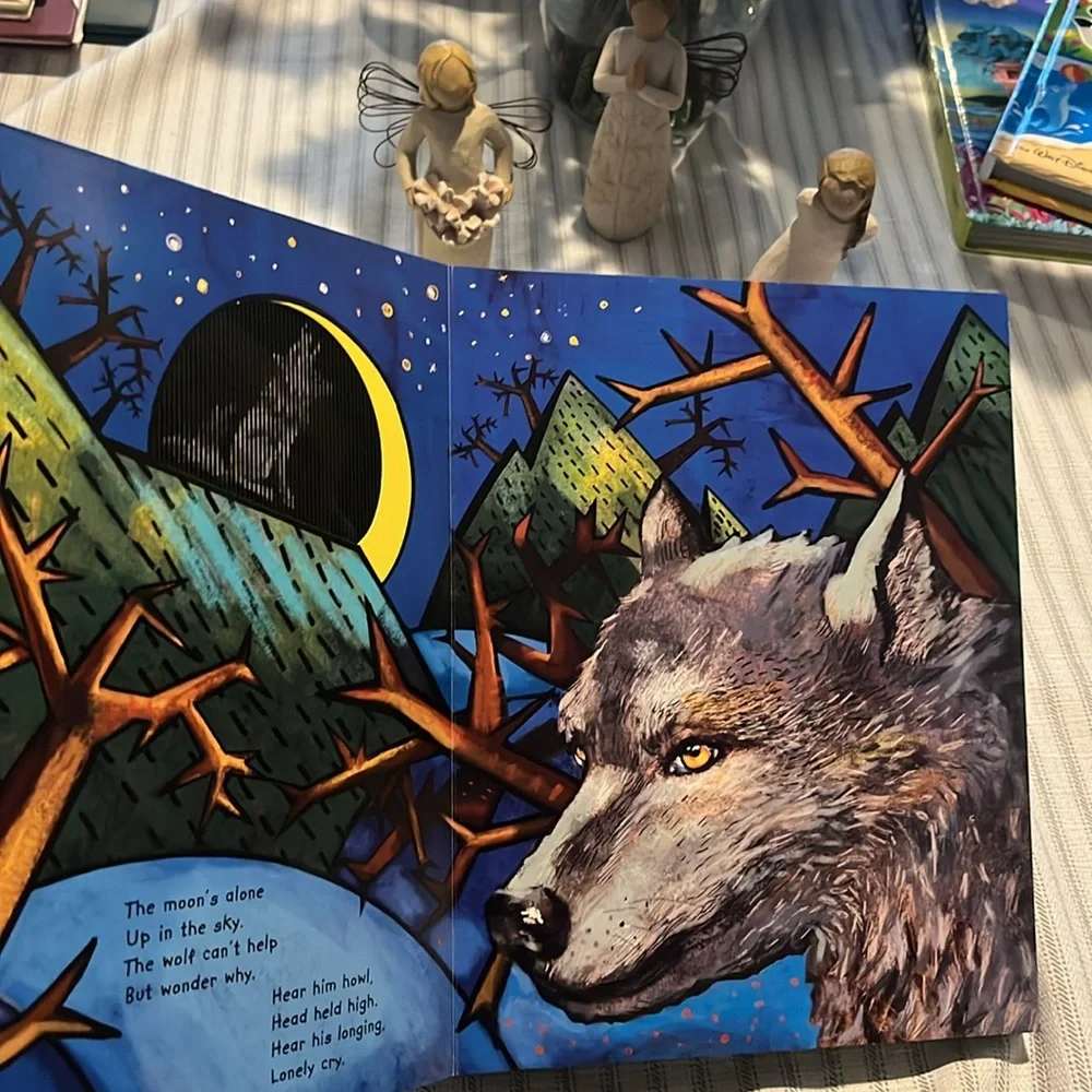 Lights Out, Night's Out: A Glow in the Dark Book (AniMotion) EUC